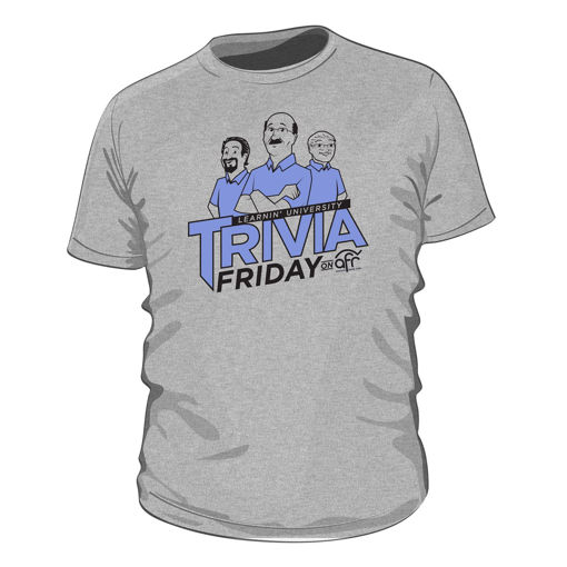 Picture of CLEARANCE   Trivia Friday (Learnin' University) T-Shirt