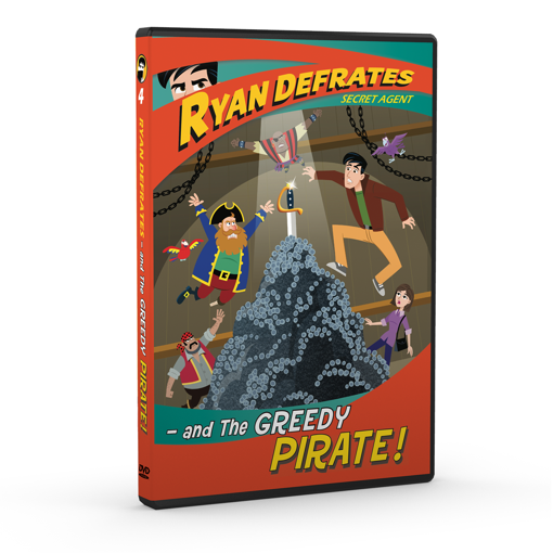 Picture of Ryan Defrates: Secret Agent - Episode 4: The Greedy Pirate DVD
