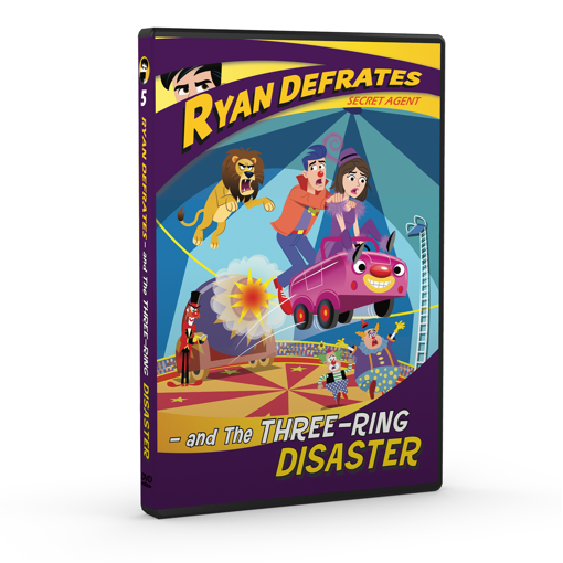Picture of Ryan Defrates: Secret Agent - Episode 5: The Three Ring Disaster DVD