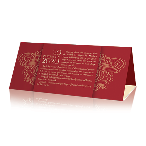 Picture of "20 Prayers for 2020" Prayer Guide (10 pack)