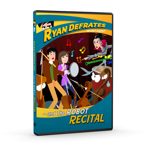 Picture of Ryan Defrates: Secret Agent - Episode 11:  The Robot Recital DVD