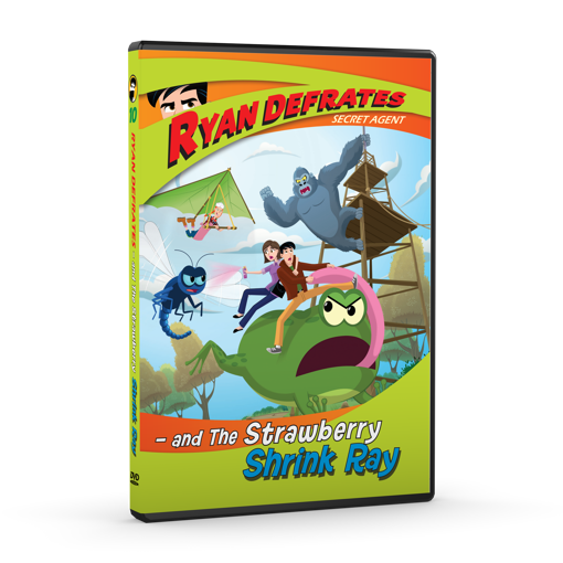 Picture of Ryan Defrates: Secret Agent - Episode 10:  The Strawberry Shrink Ray DVD