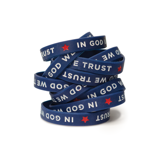 Picture of In God We Trust Wristbands