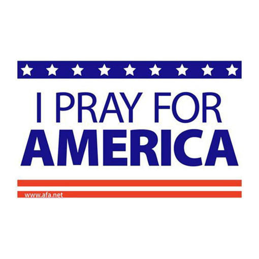 Picture of I Pray for America Yard Sign