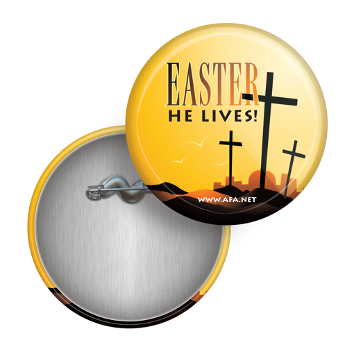 Picture of "He Lives!" Easter Buttons