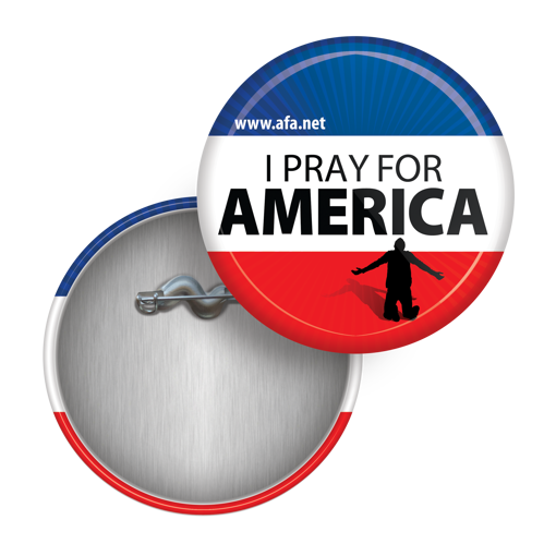 Picture of I Pray for America Buttons Package of 10