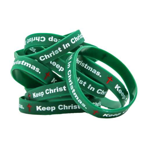 Picture of OUT OF STOCK "Keep Christ in Christmas" Wristbands