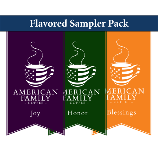Picture of American Family Coffee Flavored Sampler Pack