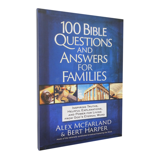 Picture of 100 Bible Questions and Answers for Families  by Alex McFarland & Bert Harper