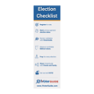 Picture of iVoterGuide Election Checklist Bookmarks