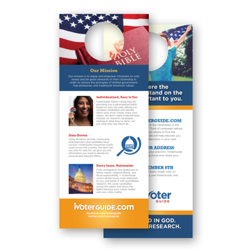 Picture of iVoterGuide Door Hangers