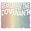 Picture of "Reclaim the Rainbow." Sticker