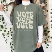 Picture of VOTE VOTE VOTE T-shirt (Bay Green)