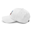 Ballot Boy Baseball Cap White Left Side