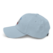 Ballot Boy Baseball Cap Light Blue Left Side