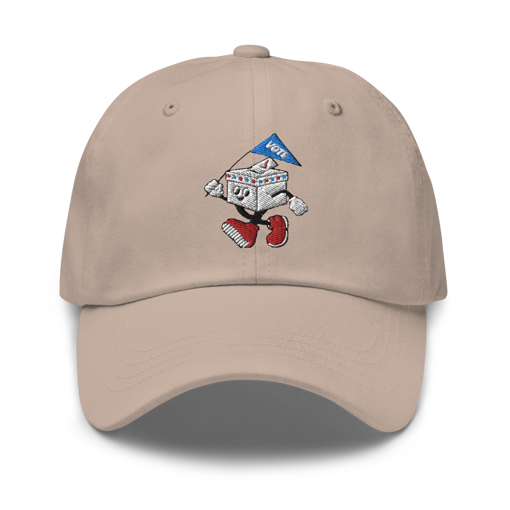 Ballot Boy Baseball Cap Stone Front