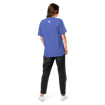 T-Shirt Blue Back On Woman