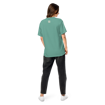 T-Shirt Green Back On Woman