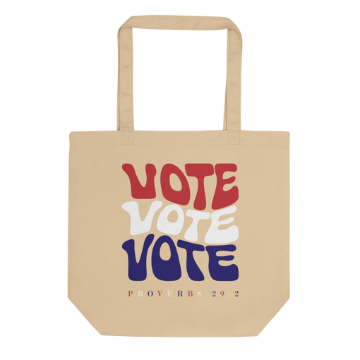 Tote Front Red, White and Blue