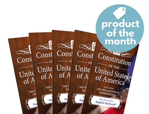 Picture of Product of the Month: Pocket Constitution - 5 for $12