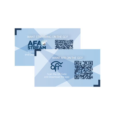 AFA Resource Center - AFR /AFA Stream Promo Cards