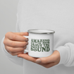 Picture of "How Sweet the Sound"  Amazing Grace Enamel Mug