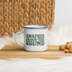 Picture of "How Sweet the Sound"  Amazing Grace Enamel Mug