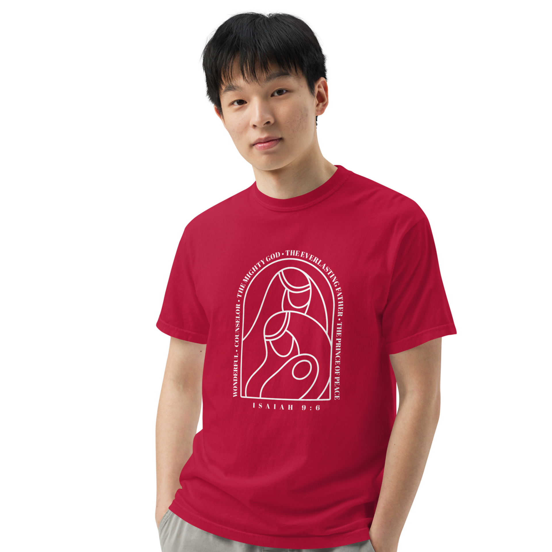 AFA Resource Center - Isaiah 9:6 (Names of Jesus) Christmas T-shirt