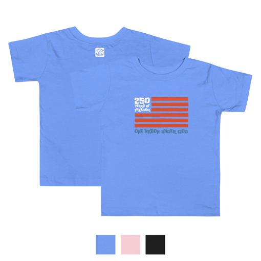 Picture of 250 Years of Freedom Flag Toddler T-shirt
