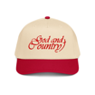 Picture of God and Country Hat (Red Script)