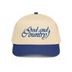 Picture of God and Country Hat (Royal Script)