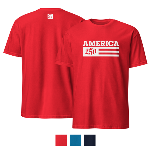 Picture of America 250 Flag T-shirt