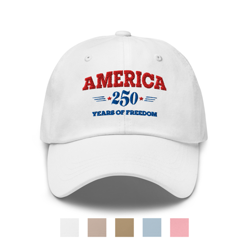 Picture of America 250 Years of Freedom Twill Hat