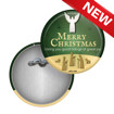 Picture of "Good Tidings of Great Joy" Christmas Buttons