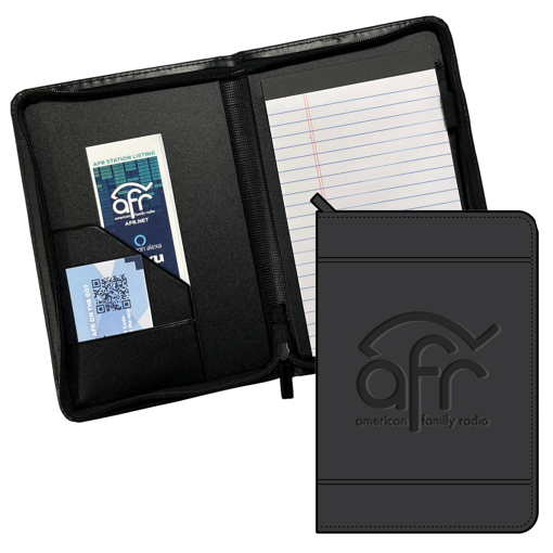 Picture of AFR Zippered Padfolio
